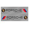2pcs Auto Side Body Sports Sticker Decals Car 3D Stickers Car Accessories  For Porsche 911 918Spyder 928 944 968 Boxster Cayenne Macan Panamera