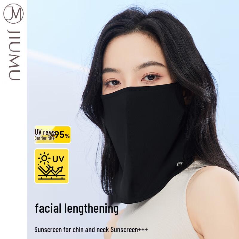 JIUMU Women s Ice Silk UV Protection Face Mask