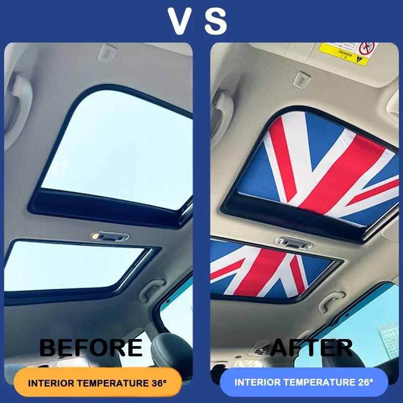 BGC1 Sunroof Shade Sunshade Heat Isolate For Mini Cooper F55 F56 F57 F60 R60 R61 R50 R52 R53 R60 R55 R57 R58 R59 F54 Clubman