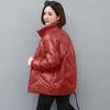 2024 New Winter Women Down Cotton Jacket Warm Loose Fit Fashion Coat Slimming Moms Outerwear