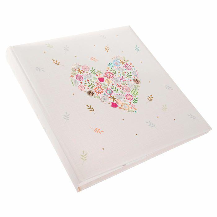 Album photo - Goldbuch - 08 182 - 60 pages - Fleurs romantiques - Papier parchemin