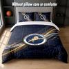 Millwall Football Design Bed Bedding Set 1 Duvet Cover + 2 Pillowcases Soft Breathable Household Bed Linens