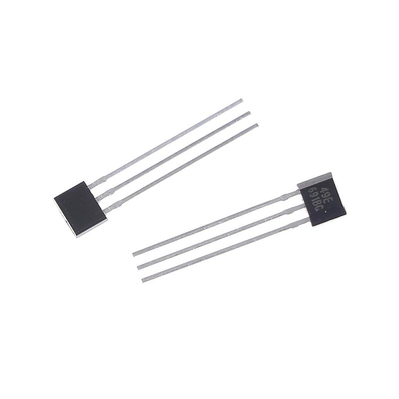 10Pcs Hall Element 49E Oh49E Ss49E Linear Sensor Hall Sensor