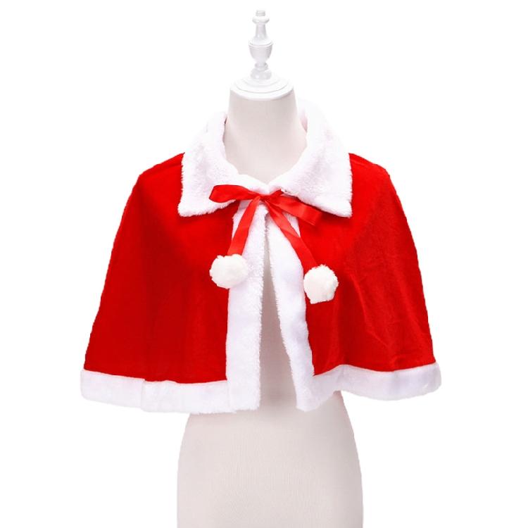 Fashion Clothes Cloak Nice Gift Christmas Costume Clothing Santa Cosplay Wear