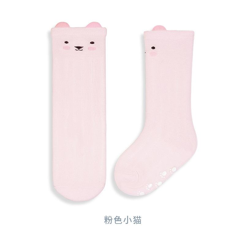 Baby Overknee Sock High Boy Girl New Born Toddler Cotton Long Socks Anti Slip Cute Cartoon Animal Non-Slip for 0-36M