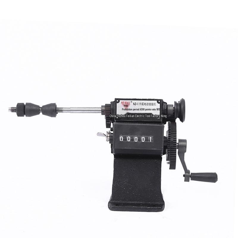 Nawijarka do cewek Leap NZ-1 z korbą ręczną: Precyzyjny licznik zwojów cewki