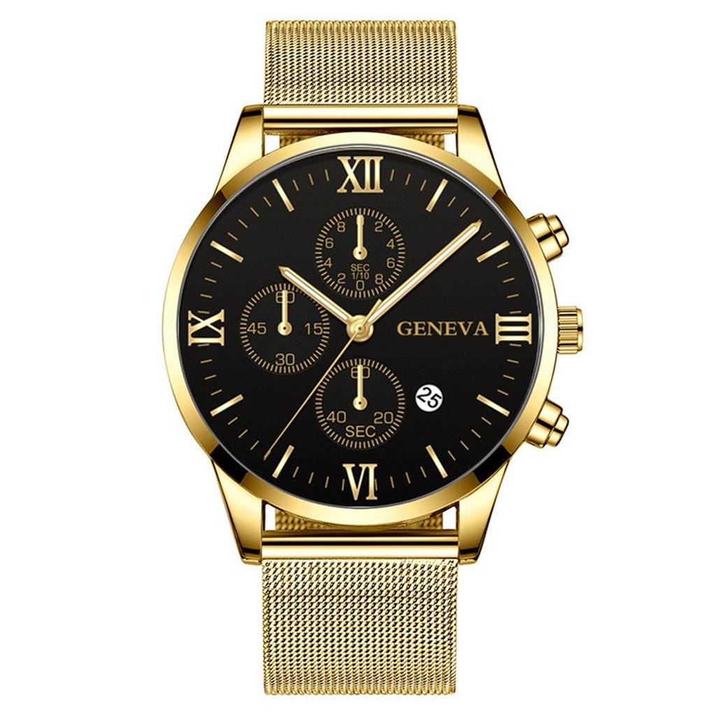 Men's Waterproof Luminous Running Alarm Clock Watch