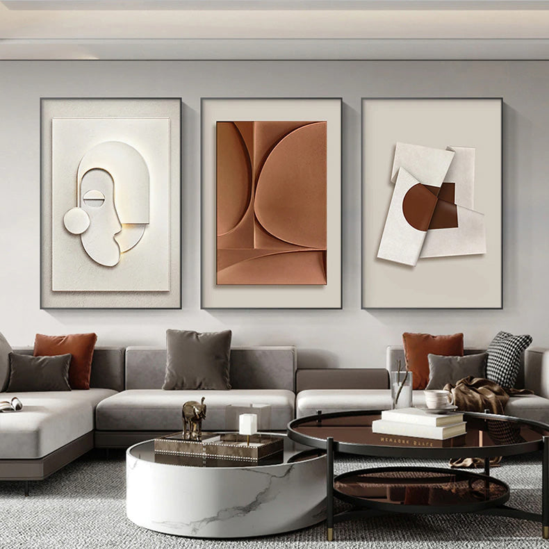 Estética Moderna Minimalista Abstracta Arte de Pared Impresiones en Lienzo de Bellas Artes Para Apartamento Sala de Estar Oficina en Casa Decoración Artística Sin Marco