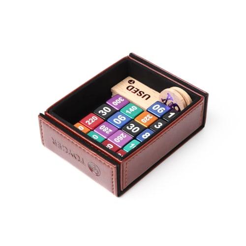 TOYGER RollTray ~A Dedicated Card Game Accessory Case~ Fits FreeDAM and Other Commercially Available Deck Cases! (Brown)