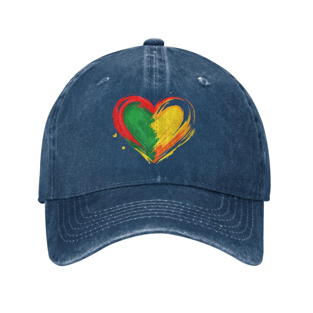 African Heart Black History Month African American Sun Baseball Cap  Fashion Unisex Women Outdoor Sport Baseball Caps Present