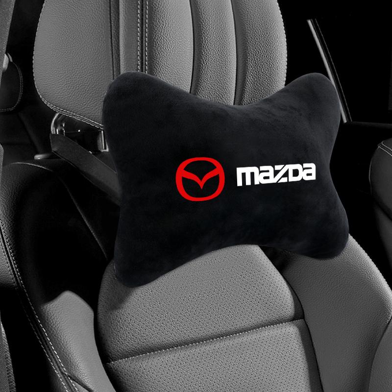 Pernă confortabilă pentru gâtul mașinii Suport pentru cap și gât pentru scaunul auto Tetieră pentru Mazda 2 3 5 6 8 CX5 CX-5 CX-7 CX-9 MX-5 ATENZA Axela