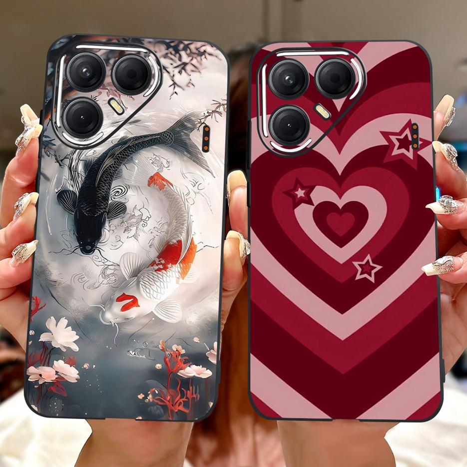 For Tecno Pova 7 Pro 5G Case LJ8 Luxury Fashion Painted Cover Soft Silicone Phone Case For Tecno Pova 7 Ultra Pova7 5G LJ7 Shell