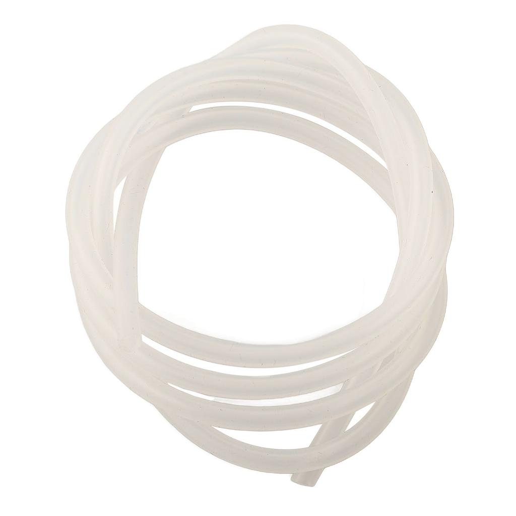 Transparent Silicone Rubber Tube 1M Length Suitable for High Pressure Applications and Electrical Insulation 2x4 Mm