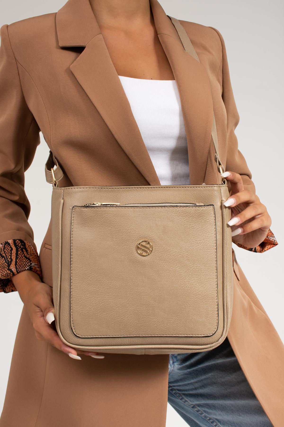 

Женская сумка через плечо из водонепроницаемой искусственной кожи VIP