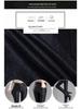 Women's High Waist Plus Velvet Stretchy Pencil Pants - Frosted Matte, Skinny Fit Base Layer for Autumn & Winter