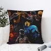 Arc Raiders Rooster Game Pillowcases  Kawaii Pillow Case For Sofa Bedroom Home Decor Square Pillow Cover