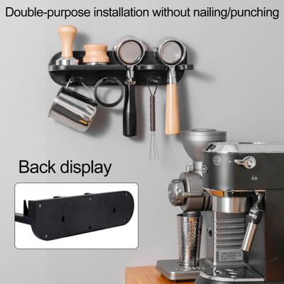 Opbergrek Ponsvrij Wandmontage Ruimtebesparend 51/54/58mm Diameter Koffie Portafilter Organizer Houder Dagelijks Gebruik