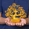 Lucky Feng Shui Citrine Tree of Life Bonsai – Gift for Women & Men | Showpiece for Home Decor Living Room | Positive Energy Items |