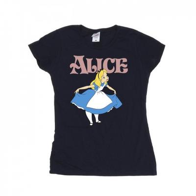 Womens/Ladies Alice In Wonderland Take A Bow Cotton T-Shirt