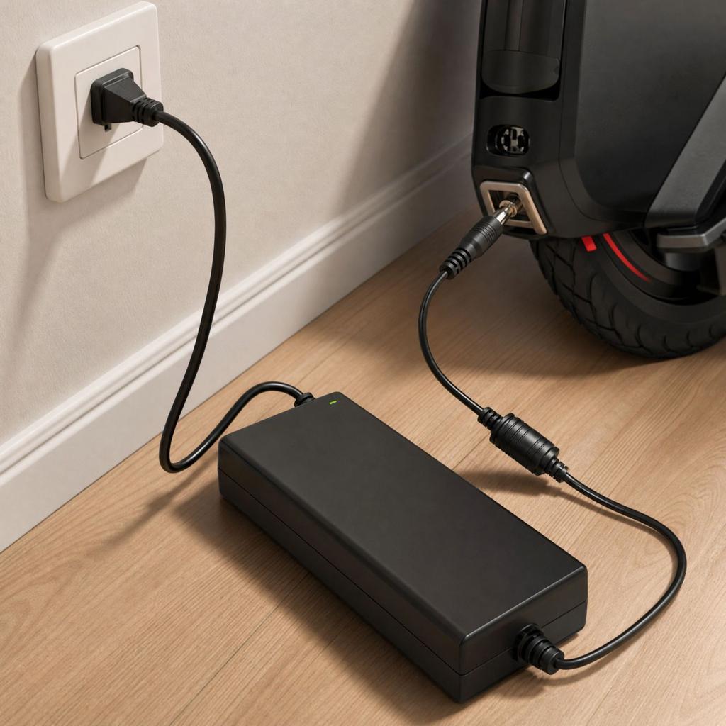 Hoverboard Charger 42V 2A Lithium Battery, US Plug for Self Balancing Scooter and Unicycle