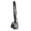 Gode Dildorama 24 X 4 Cm Black - Godes Dildorama - Gode XXL