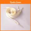 Polyester Ribbon Double Satin Wide Flat Shoelace Candy Color Various Fashion