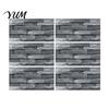 Home Interior Wall Makeover 6Pcs Vintage Faux Stone Self?Adhesive Tiles, Waterproof Oil?Proof Backsplash Kitchen Tiles Sticker, Peel & Stick