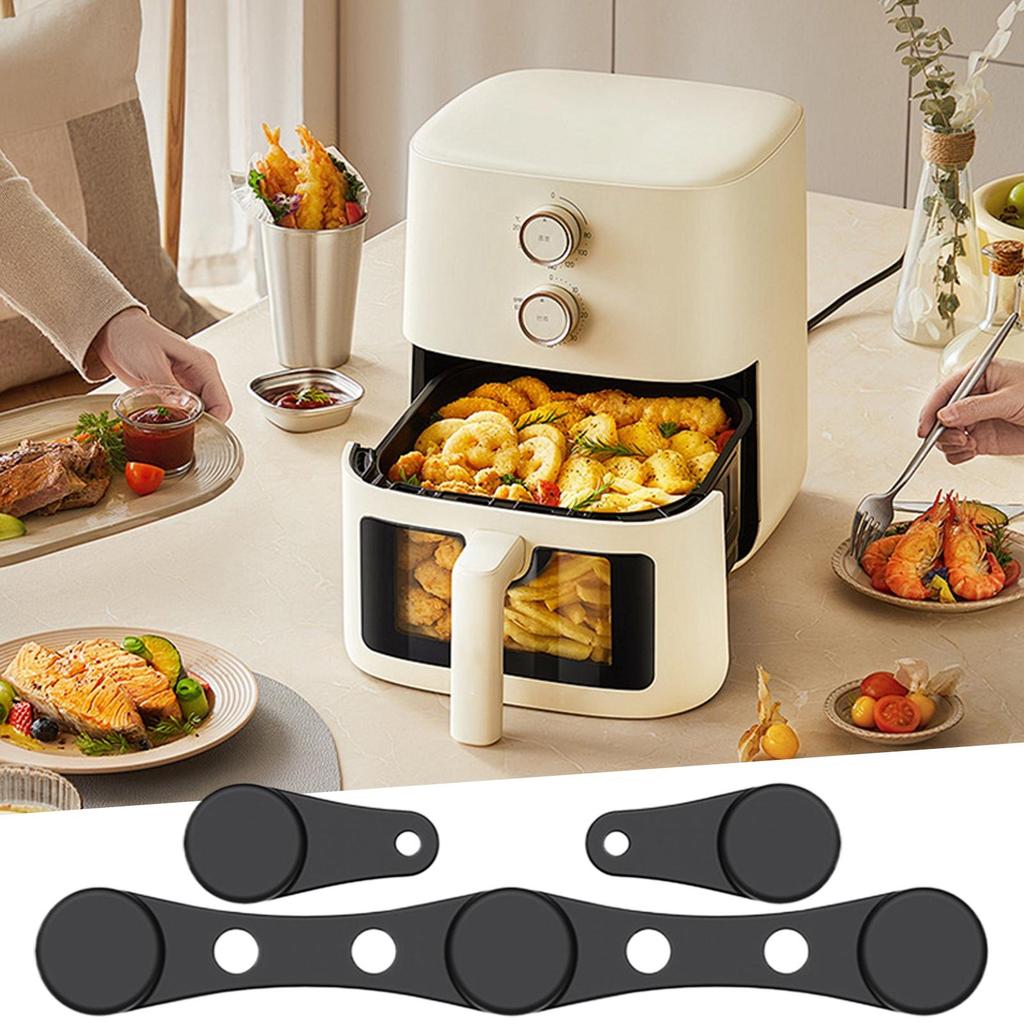 Air Fryer Magnets Silicone Air Fryer Magnetic Buckle for Parchment Paper Safe Airfryer Fixing Supplies for Kitchen Home Form