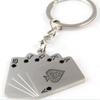 1PCS Unisex Keyring Creative Poker Key Holder Men's Car Keychains Versatile Key Ring Metal Key Chain Accessories