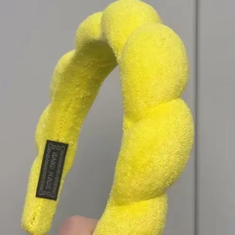 Brățări de spălat din microfibră de modă Bandă umflată Spa Bentita cu bule Spălarea feței Machiaj Accesorii pentru îngrijirea pielii