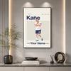Harry Kane Personalized Text Diamond Painting Round Diamond Mosaic Rhinestones Diamond Embroidery Craft Kit Wall Decor Without Frame
