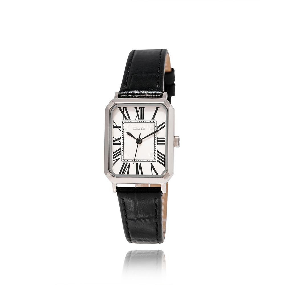 

LLOYD Awesome Square Classic Большие фирменные черные кожаные часы LL2G20515XSB