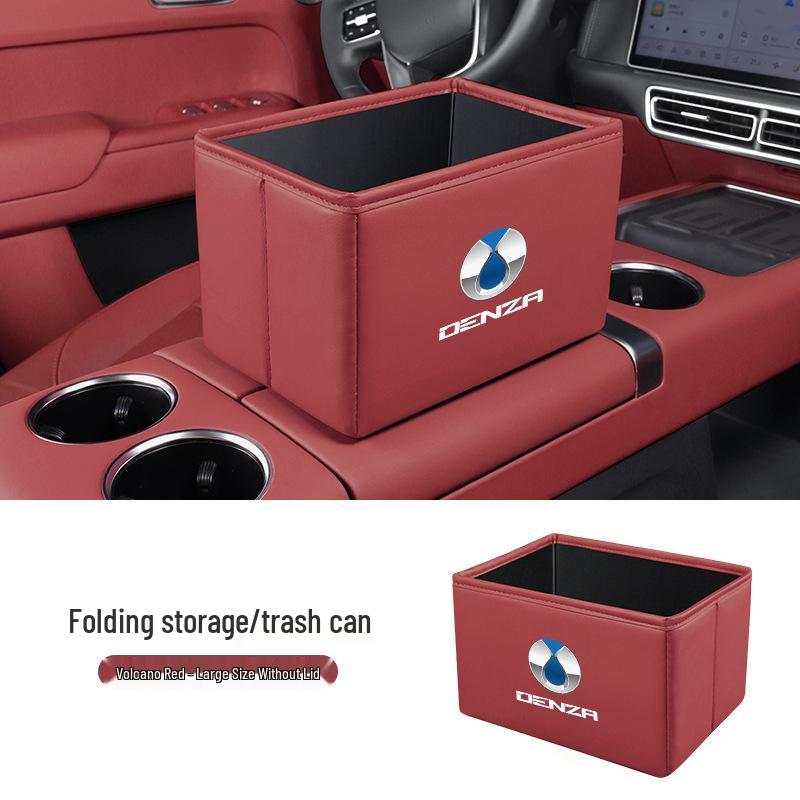Multi-Functional Storage Box & Folding Trash Can for Denza D9/N9/Z9gt/N8L/N7 Cars