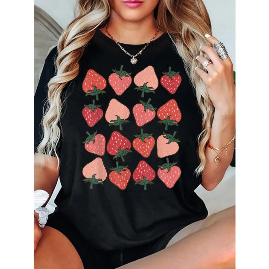 

Casual Short Sleeved Printed Fashionable Oversized Cotton 3D Top Pattern T-shirt for Men Comfortable Summer Round Neck XXXL