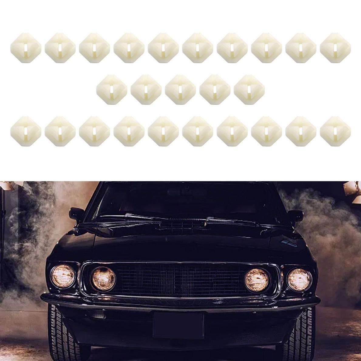 

25 Pack Premium Nylon Headlight Bezel Nut & Grille Screw Kit