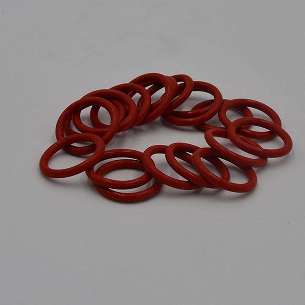 20 ks/sada Náhrada za 12AX7 12AU7 12AT7 12BH7 EL84 Tlumič lampy Silikonové kroužky Odolné silikonové O-kroužky