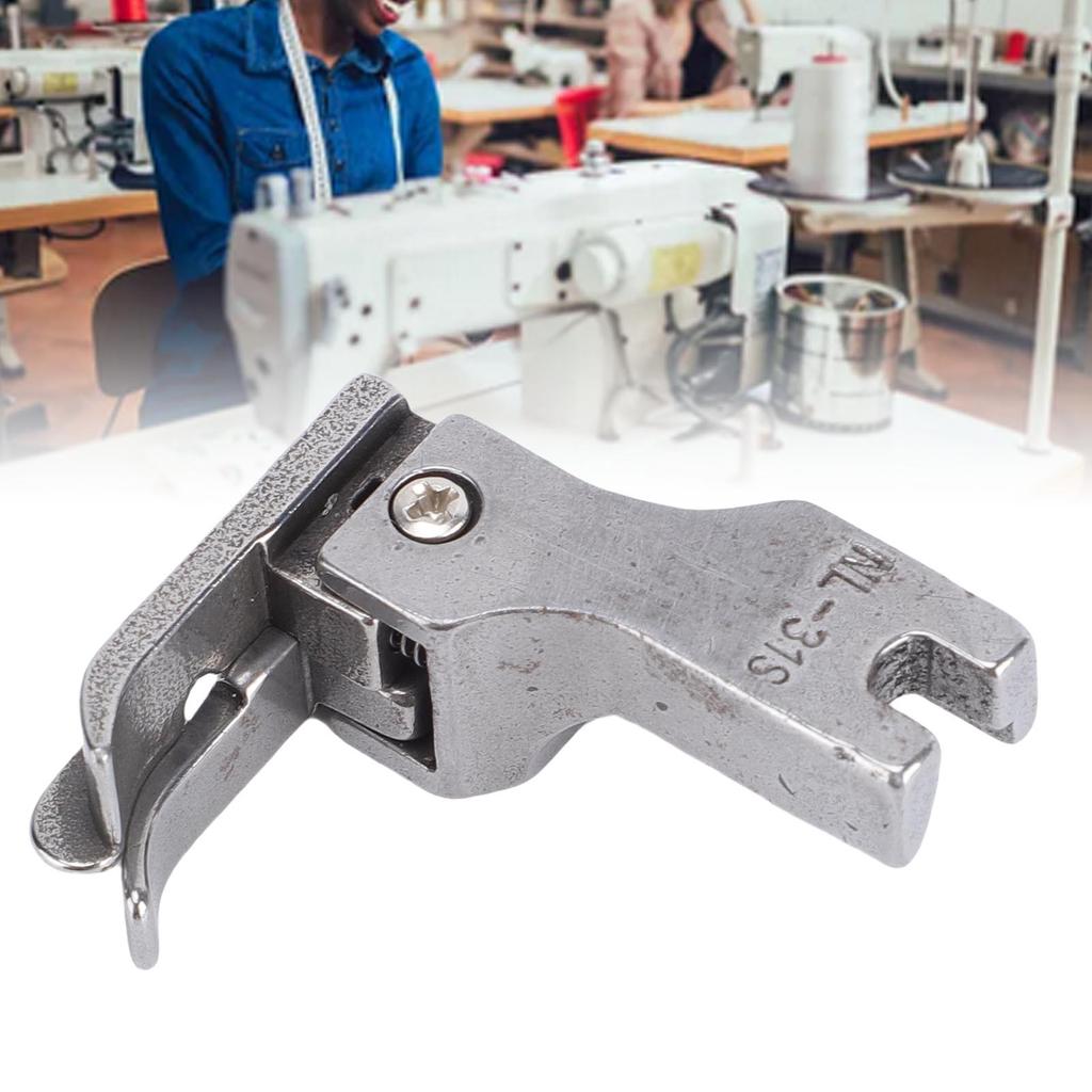 Compensating Presser Foot Left Low Right High Sewing Machine Blind Stitch Foot for Shirt Collar Upper Waist