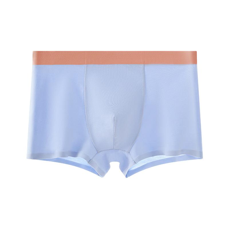 4 Pezzi Boxer da Bambino Senza Cuciture in Modal Alta Elasticità Morbido Traspirante Comfort Colore Unito Biancheria Intima Pantaloncini per Bambini