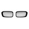 Grile Racing Negru Lucios Pentru BMW Seria 1 F20 F21 120i LCI Facelift 2015-2019 Stil Linie Unică / Dublă Grilă Rinichi Grilă