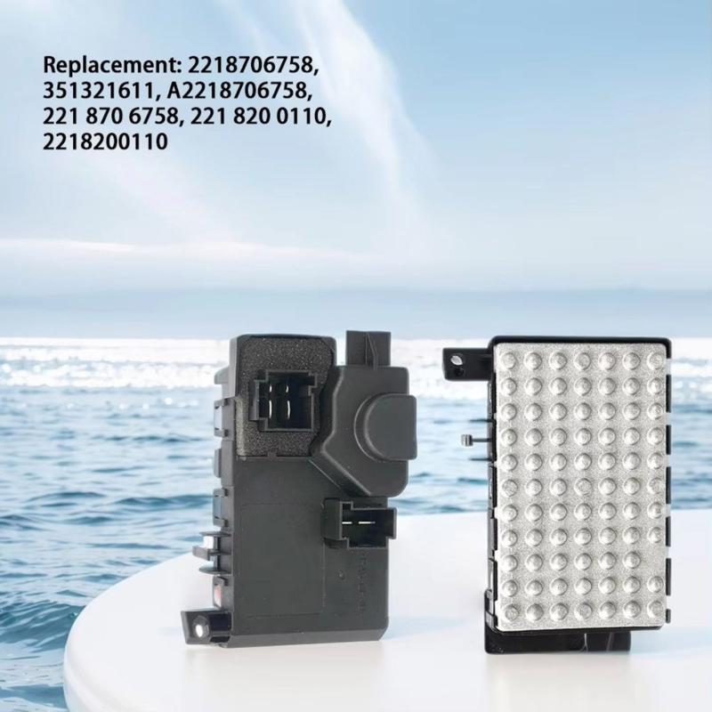 Heater Blower Resistor Control Module 2218706758 for W221 C216 S350 S400 S550 S600 Heater Radiator Motor Resistor Parts