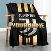 Juventus Personalized Text Blanket Gift Personalized Blanket Warmthful Decor Versatile for Living Room Home Decor Sofa Bedding for All Occasions