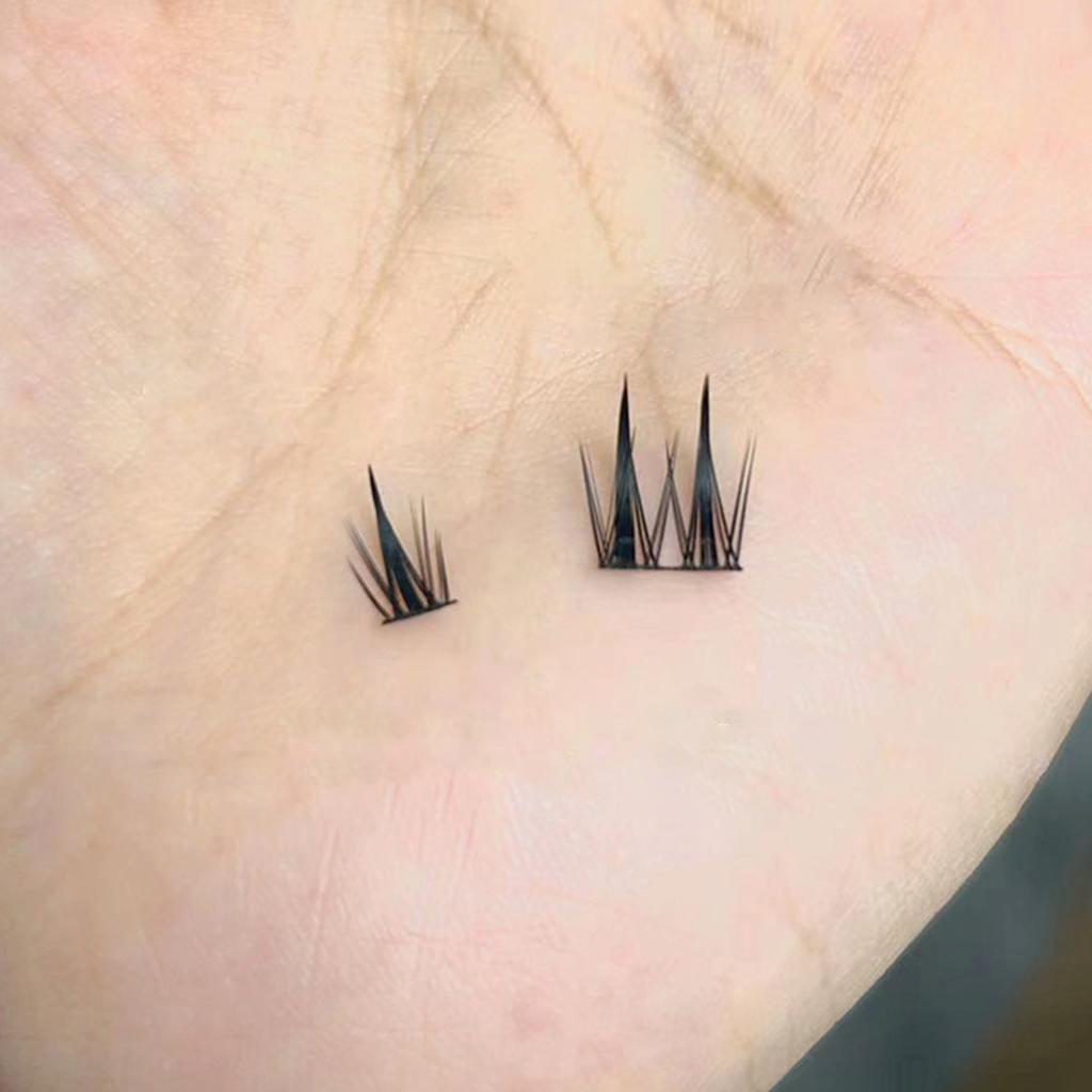 Simulation Grafted False Eyelashes Soft Comfortable No Irritation Segmented Eyelashes for Beauty Blogger Makeup