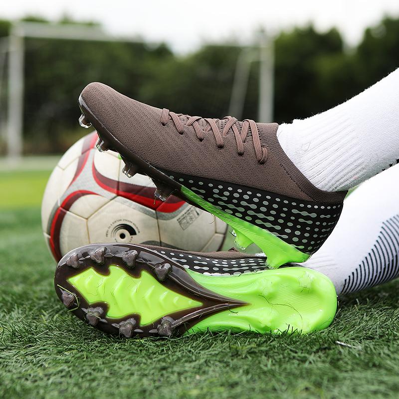 Nové Pánské Profesionální Měkké Fotbalové Kopačky Tenisky Zápasové Fotbalové Boty Ultralehké Futsalové Vysoce Kvalitní TF/FG Unisex Horký Výprodej Kopačky
