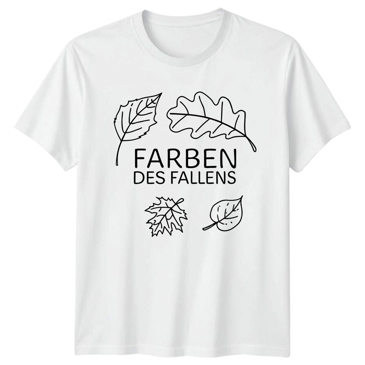 Farben Des Fallens T-Shirt Autumn Nature Autumn Gift For Him And Her XL