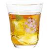 Toyo Sasaki Glass Decor Line Tumbler Set, Flower Violet, 230ml, Made in Japan, Dishwasher Safe, Glass Set, Glass Cup, G310-T295