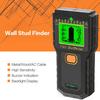 7-in-1 Electric Detector LCD Screen High Accuracy Sound Alarm Compact Design Portable Multi-Purpose Wire Stud Finder