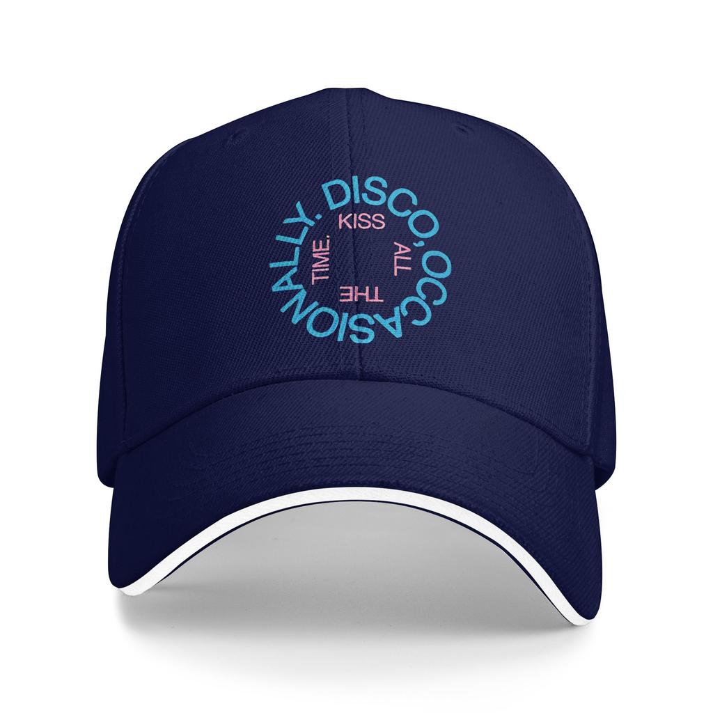 Men Women Harryed Stylesed Kiss All The Time Disco Occasionally Hats Fashion Baseball Cap Dad Hat Daily Headewear Adjustable