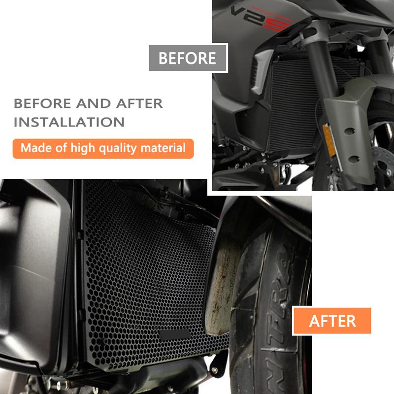 NEW Motorcycle Accessories Radiator Grille Guard Cover Fuel Tank Protection Grill Chassis Guard For Multistrada V2/S 2025-