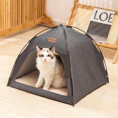 All-Season Enclosed Warm Cat Tent Bed
