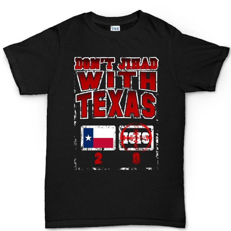 Texas Flag Unisexs Cotton T Shirt Casual Athletic Grunge Vintage Black M